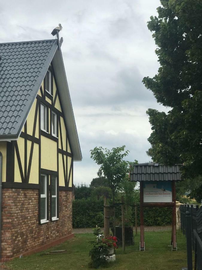 Landhaus zum Storchennest Kloster Wulfshagen Exterior foto